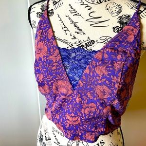 NWT Free people camisole fully lined cuter than cute